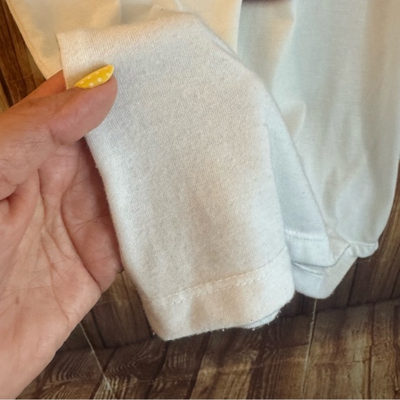 Tees Men’s Short Sleeve Round Neck White Tricolor Mickey Mouse Tee Size Large - Picture 5 of 7